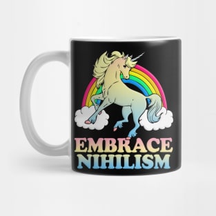 Embrace Nihilism. Nihilist Memes / Dark Humor Mug